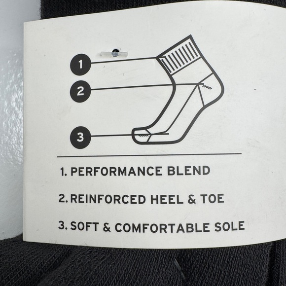 Levi’s Men’s Mid Cut Socks 11 Pack Black White Logo New - Picture 3 of 3